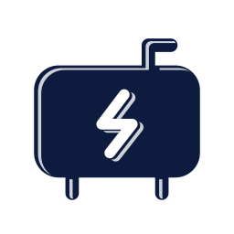 Power backup icon, Mellow style