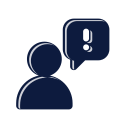 Public grievance icon, Mellow style