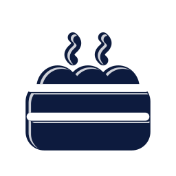 Steamer basket icon, Mellow style