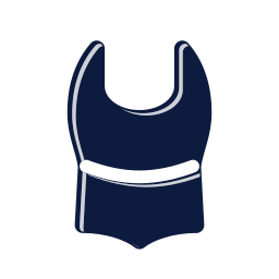 Swimsuit icon, Mellow style