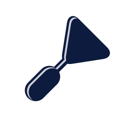 Trowel icon, Mellow style