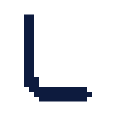 Allen key icon, Pixel style