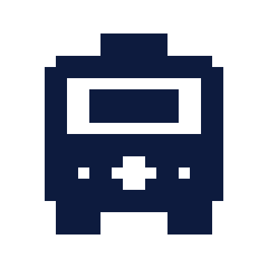 Ambulance front icon, Pixel style