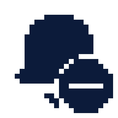 Bell minus icon, Pixel style