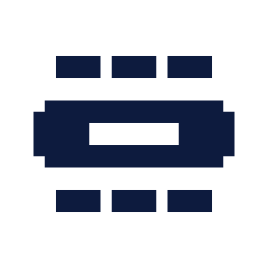 Boardroom table icon, Pixel style