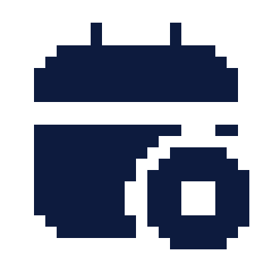 Calendar settings icon, Pixel style