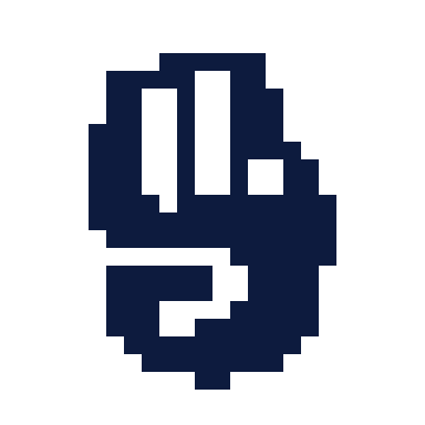 Count three icon, Pixel style