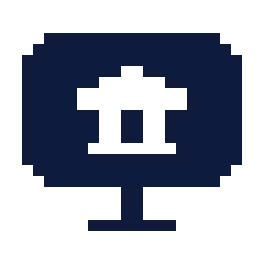 E governance icon, Pixel style