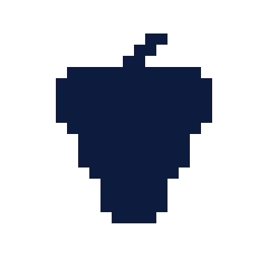 Grapes icon, Pixel style
