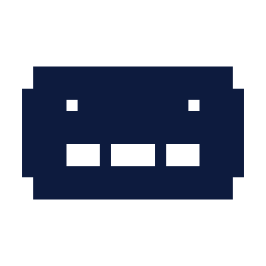 License plate icon, Pixel style