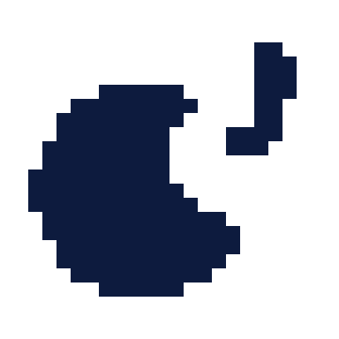 Lullaby icon, Pixel style