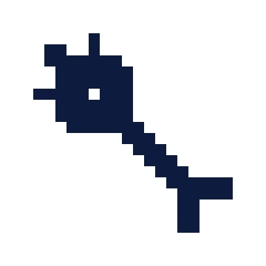 Neuron icon, Pixel style