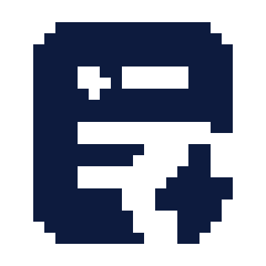 Post bolt icon, Pixel style