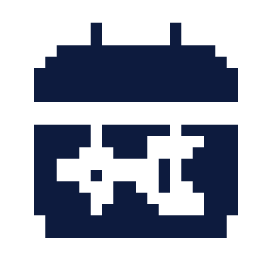Shift schedule icon, Pixel style