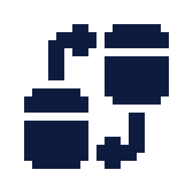 Stock transfer icon, Pixel style