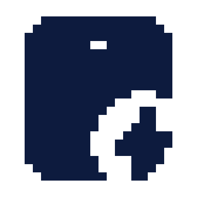 Tablet bolt icon, Pixel style