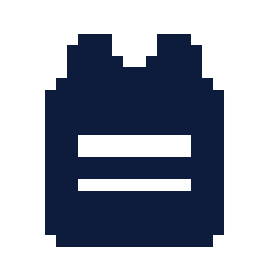 Vest armor icon, Pixel style