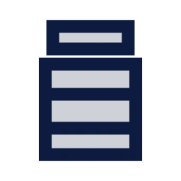 Jar icon, Sharp Duotone style
