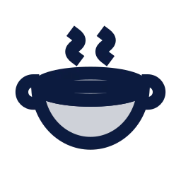 Kadai icon, Sharp Duotone style