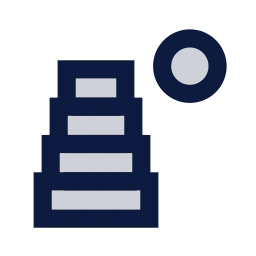 Lagori icon, Sharp Duotone style