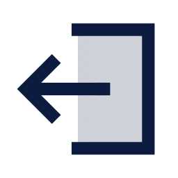 Login icon, Sharp Duotone style