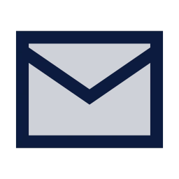 Mail icon, Sharp Duotone style