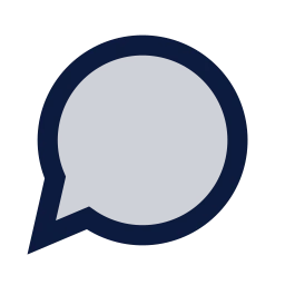 Message icon, Sharp Duotone style