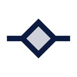 Milestone icon, Sharp Duotone style