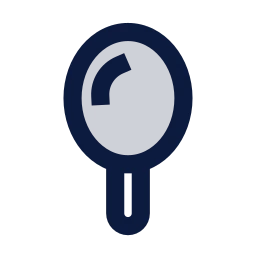 Mirror icon, Sharp Duotone style