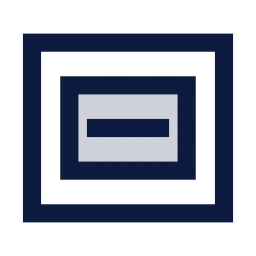 Modal icon, Sharp Duotone style