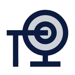 Mri scanner icon, Sharp Duotone style