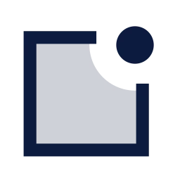 Notification icon, Sharp Duotone style