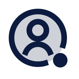 Online status icon, Sharp Duotone style