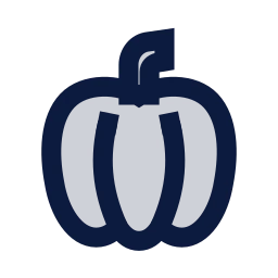 Pepper icon, Sharp Duotone style