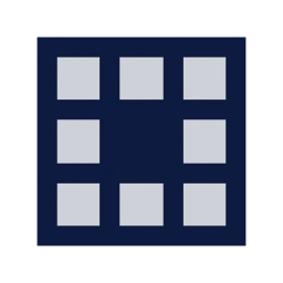 Pixel icon, Sharp Duotone style