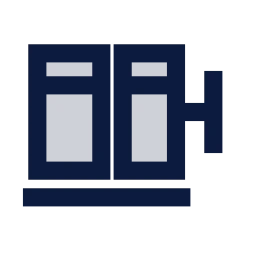 Vise icon, Sharp Duotone style