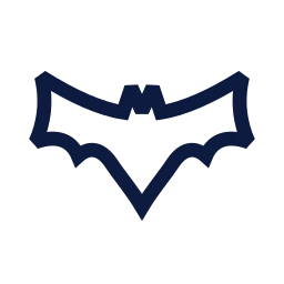 Bat icon, Sharp Line style