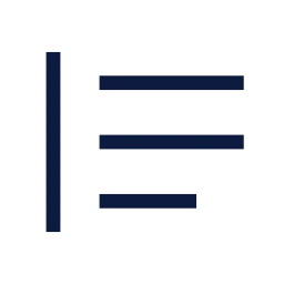 Blockquote icon, Sharp Line style