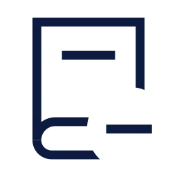 Book minus icon, Sharp Line style