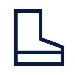 Boot icon, Sharp Line style