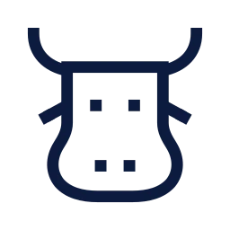 Buffalo icon, Sharp Line style