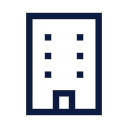 Building icon, Sharp Line style