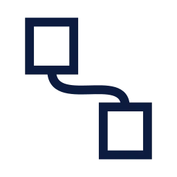 Cable icon, Sharp Line style