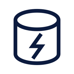 Cache icon, Sharp Line style
