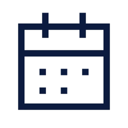 Calendar days icon, Sharp Line style
