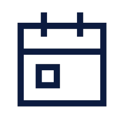 Calendar event icon, Sharp Line style