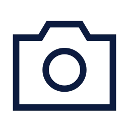 Camera icon, Sharp Line style