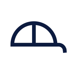 Cap icon, Sharp Line style
