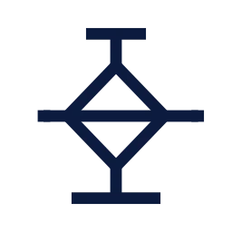 Car jack icon, Sharp Line style