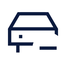 Car minus icon, Sharp Line style